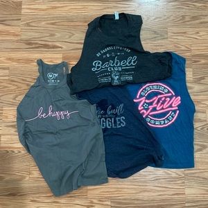 Bundle of 7Five workout tanks